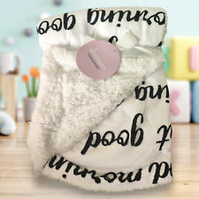 SHERPA Mink BABY BLANKET