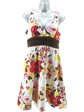 Floral Party Dress Women's 12