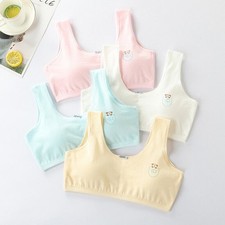 4 Pack Girls Bra Cotton Soft