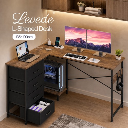 Levede shaped office desk - levede,