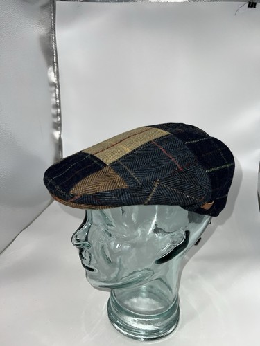 Patchwork wool blend - wool, cap
