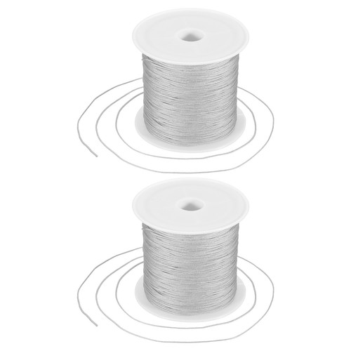 Pcs silver gray 6mm nylon - pcs,