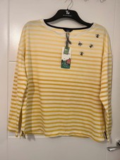 Joules Striped Cotton Bee