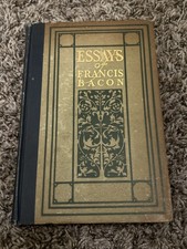1905 Essays "Or Counsels Civil
