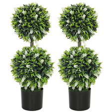 HOMCOM Set of 2 Potted