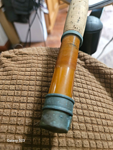 Vintage bamboo fly rod 9ft - bamboo,