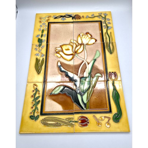 Art nouveau style floral - art,