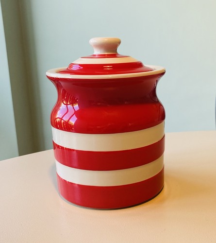 Green cornishware red and - red,