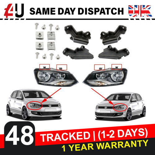 Headlight repair kit bracket - headlight,