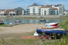 PHOTO  BOATS AT SHOREHAM THERE IS AN OUTDOOR ACTIVITY CENTRE HERE AND WITH THE R