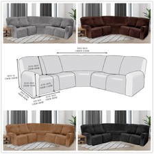 5-Seat Recliner Sofa Cover