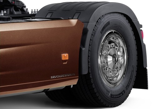 Polished stainless rear - 22.5",