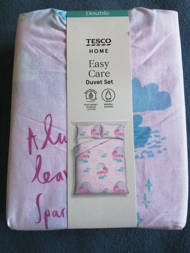 Easy care duvet set double - duvet,