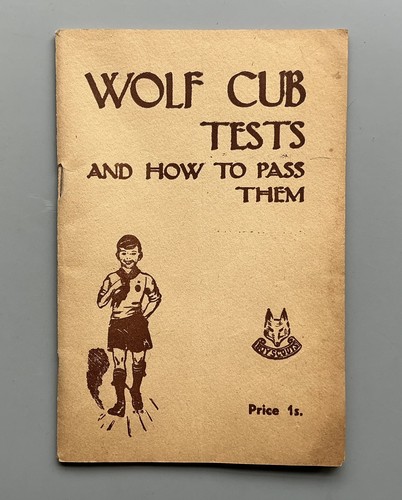 C1950s wolf cub tests and - “wolf,