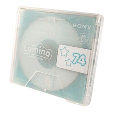 Sony Lumina 74 Minute Recordable MiniDisc Blue - Japanese Import MD