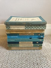 Job Lot of Old Books - Penguin, Pelican Paperbacks For Display Craft