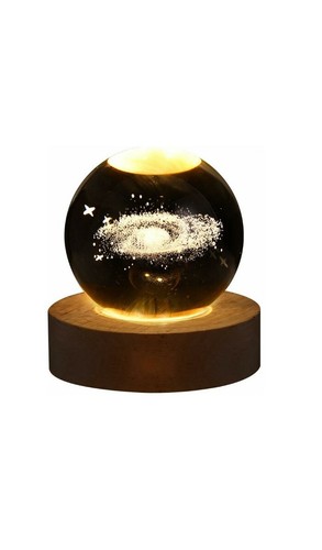 Crystal ball night - crystal, astronomy