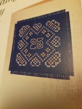 Maria Diazs Silver Wedding  Anniversary Card Design cross stitch chart only /MD