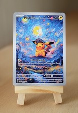 Pikachu Starry Night Van Gogh