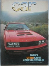 CAR August 1978 featuring