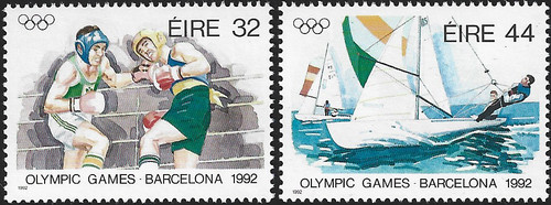 1992 ireland 834 835 - 1992, sg