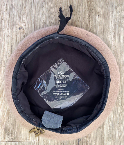 Highlander forces brown beret - highlander,