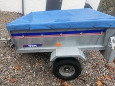 Franc Car Trailer 3x4 375kg Capacity 7 Pin Electrics Excellent Condition