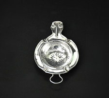 Sterling Silver Tea Strainer - Birmingham 1926 by Wilmot Mfg Co