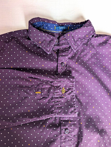 White stuff burgandy polka - polka, dot