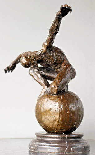 Genuine bronze hot cast - 'hot, cast'