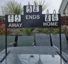 Crown green bowling scoreboard - bowling,