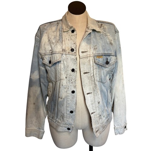 Vtg distressed acid wash - distressed,