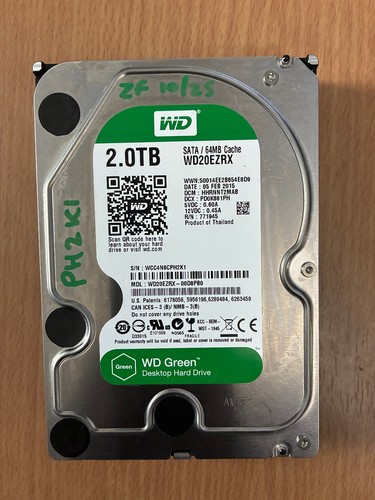 Western digital 2tb - 2tb, hdd