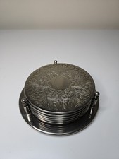 vintage set of silver-plated