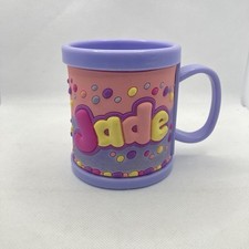 Jade Personalized Kids Childs Mug Cup Plastic 3D John Hinde Purple