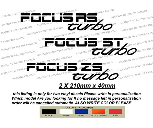 Ford focus zetec - s,, st
