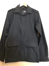 DEXTER WONG X PEOPLES MARKET BLACK  MILITARY STYLE SHIRT  (SIZE S) VINTAGE RARE