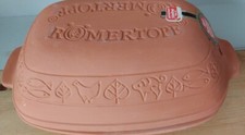 Vintage Romertopf 110 unglazed cooking pot new other Clay