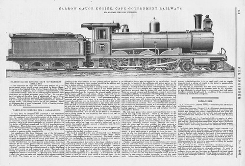 Cape government railways - cape,