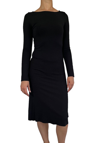 Cos black line jersey - a-line,