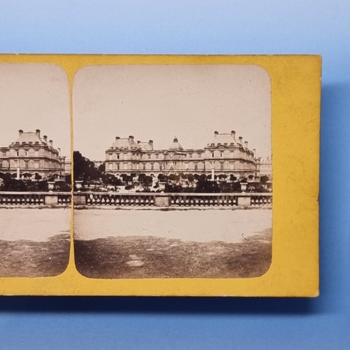 Paris stereoview c1870 real - paris,