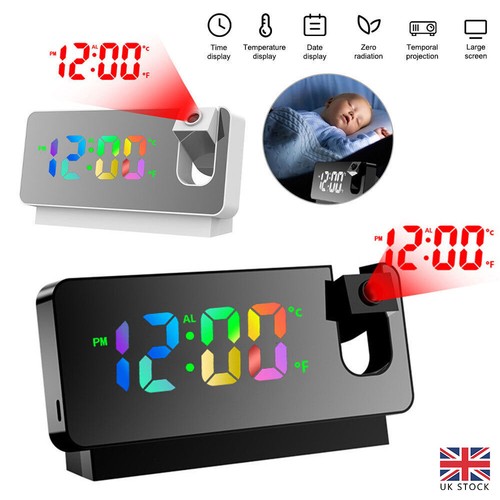 Digital led projection alarm - projection,