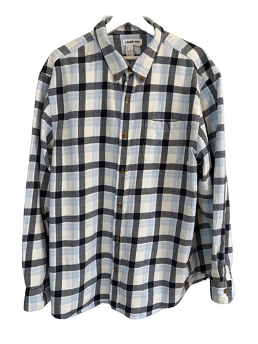 Land end thick flannel plaid - end,
