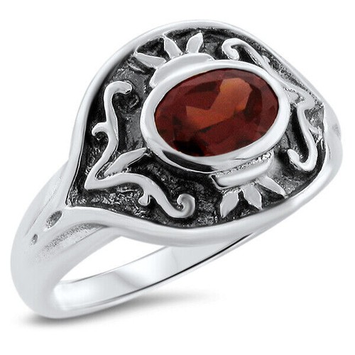Genuine garnet antique style - garnet,