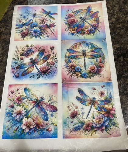 Rice paper for decoupage - rice,