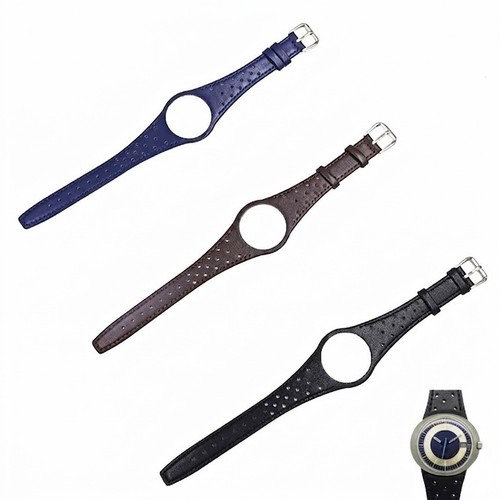 Leather watch band - leather, fits