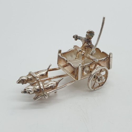 Dutch silver miniature dog - miniature,