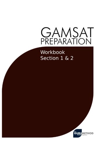 Gamsat preparation workbook - gamsat,