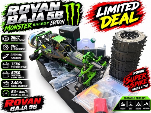 Rovan baja 36cc 5 petrol - rovan,