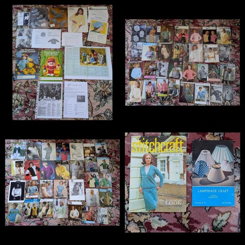 Vintage knitting patterns - vintage,